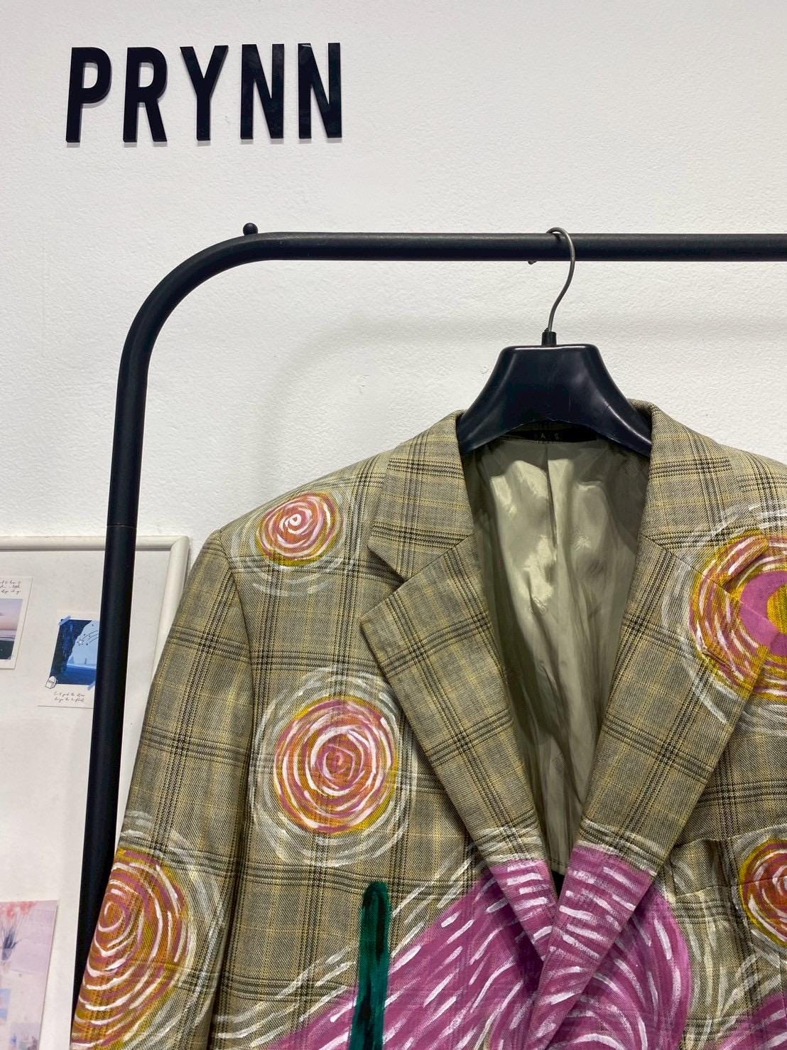 Reworked Blazer Hand Painted : Starry Night