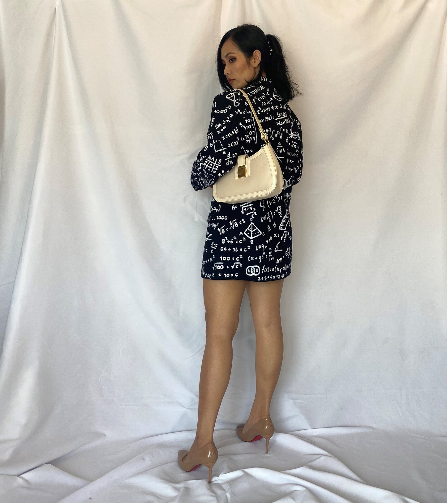 Unique hand painted blazer. Reworked oversized blazer