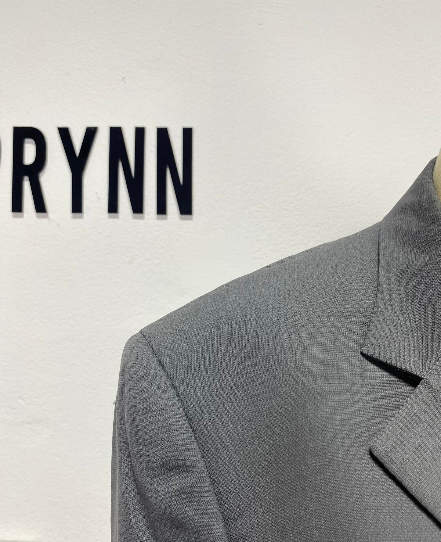 Reworked long sleeve blazer set, cropped blazer set skirt.