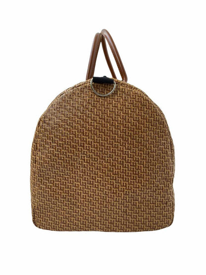 Rattan travel handbag big size