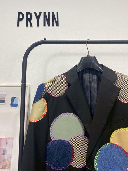 Reworked Blazer Hand Sewed : Intersection Patch