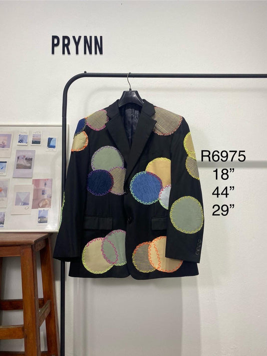 Reworked Blazer Hand Sewed : Intersection Patch